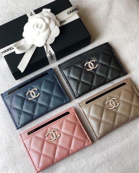 chanel card & phone holder|chanel gift card.